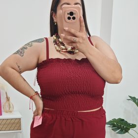 Top fruncido lRef:23796l